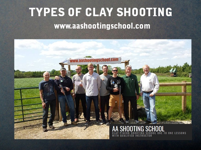 Types of clay shooting