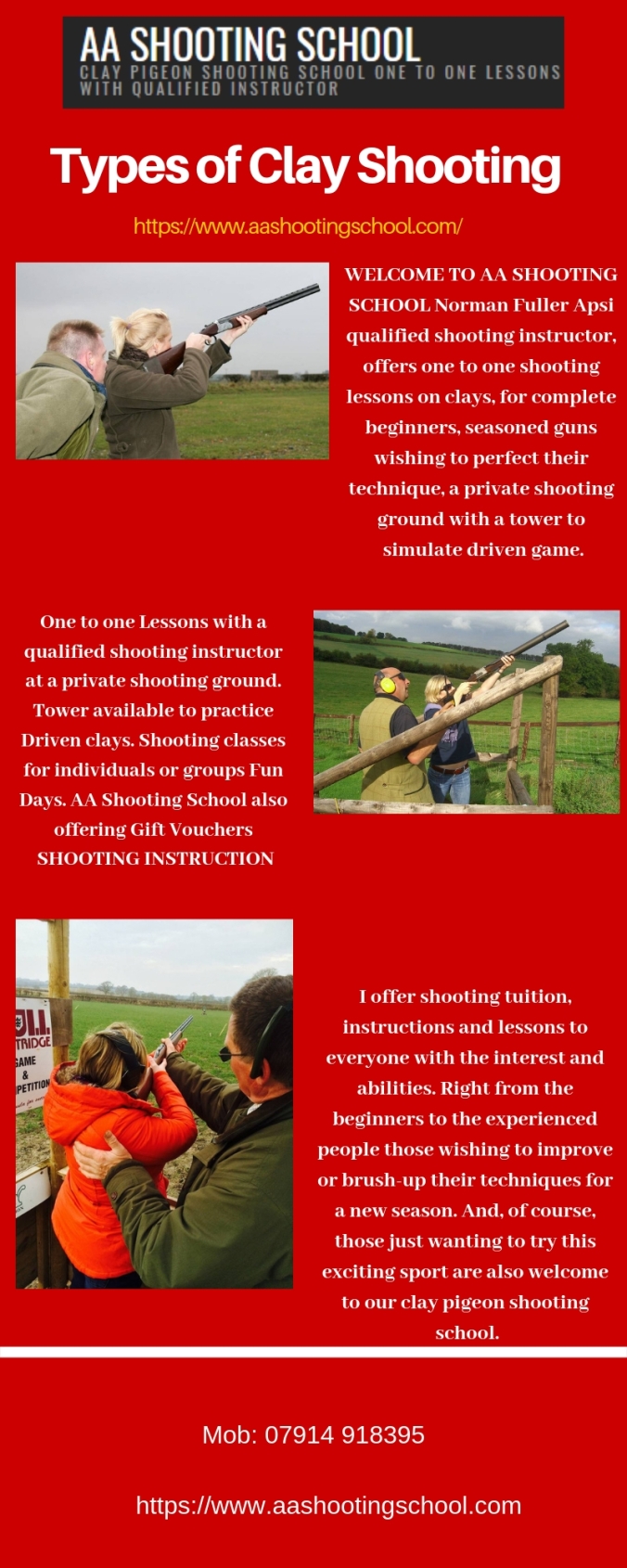 Types of Clay Shooting